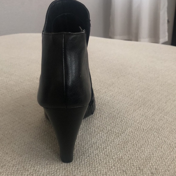 Black wedge booties - Picture 3 of 4